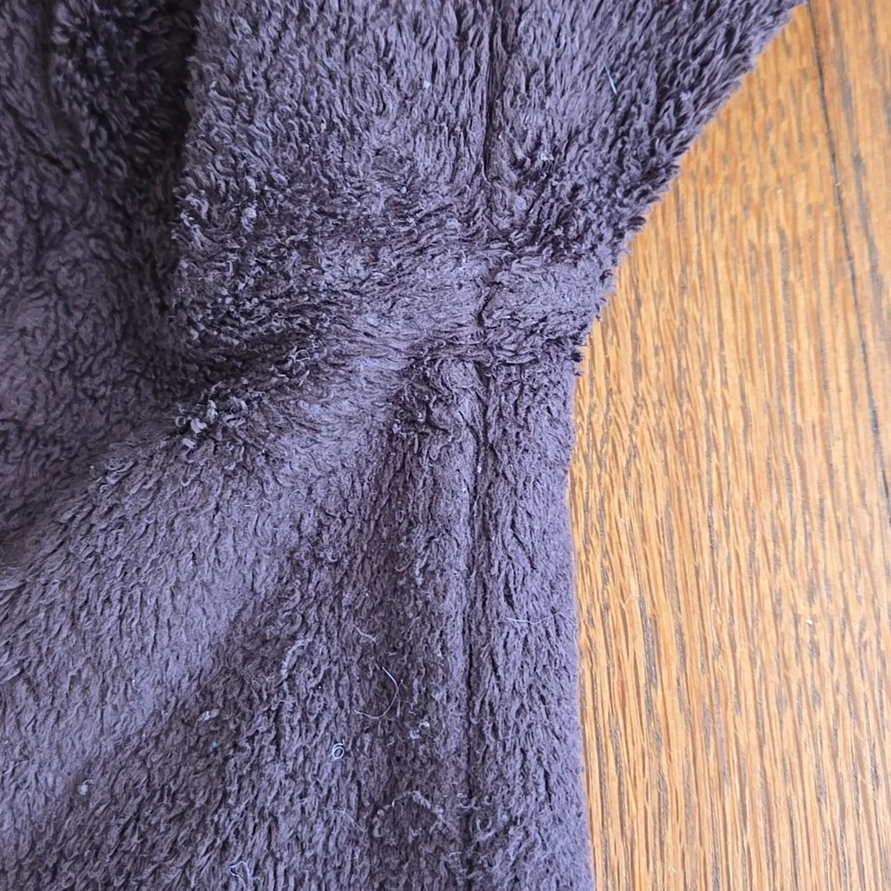North Face Full Zip Dark Brown Fleece Jacket Women's Medium - Picture 9 of 10